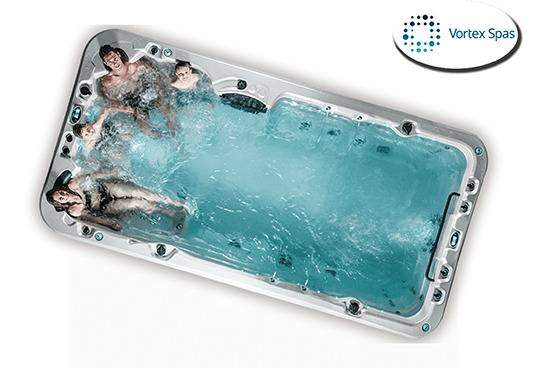 Разгрузка плавательного спа-бассейна Vortex Spas Aquagym MAX PRO