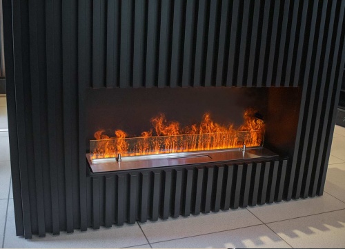Электроочаг Schönes Feuer 3D FireLine 1000 Pro со стальной крышкой в Вологде