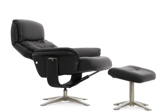 Кресло-реклайнер Falto Boss натуральная кожа