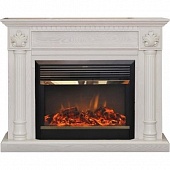 Каминокомплект Real Flame Carisa 26 (белый дуб)+Moonblaze S BR