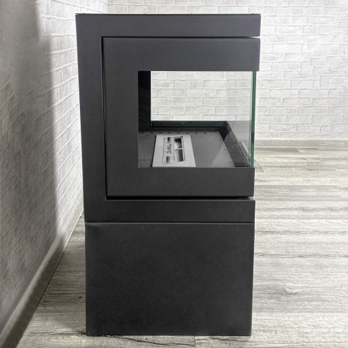 Напольный биокамин SteelHeat FAMILY черный SteelHeat