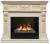 Каминокомплект Real Flame Corsica (белый дуб)+3D Cassette 630 в Вологде