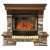 Каминокомплект InterFlame Экстер Rock Beige/Black (темный дуб)+Panoramic 25 в Вологде